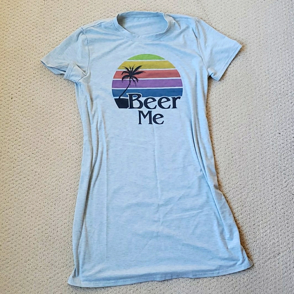 NWT Beer Me Tshirt dress
